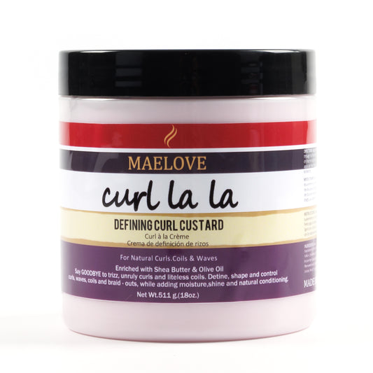 Private Label Bouncy Curl Define Styling Curly Hair Cream Baby Curling Custard Kids Defining Curling Cream for 4C Hair