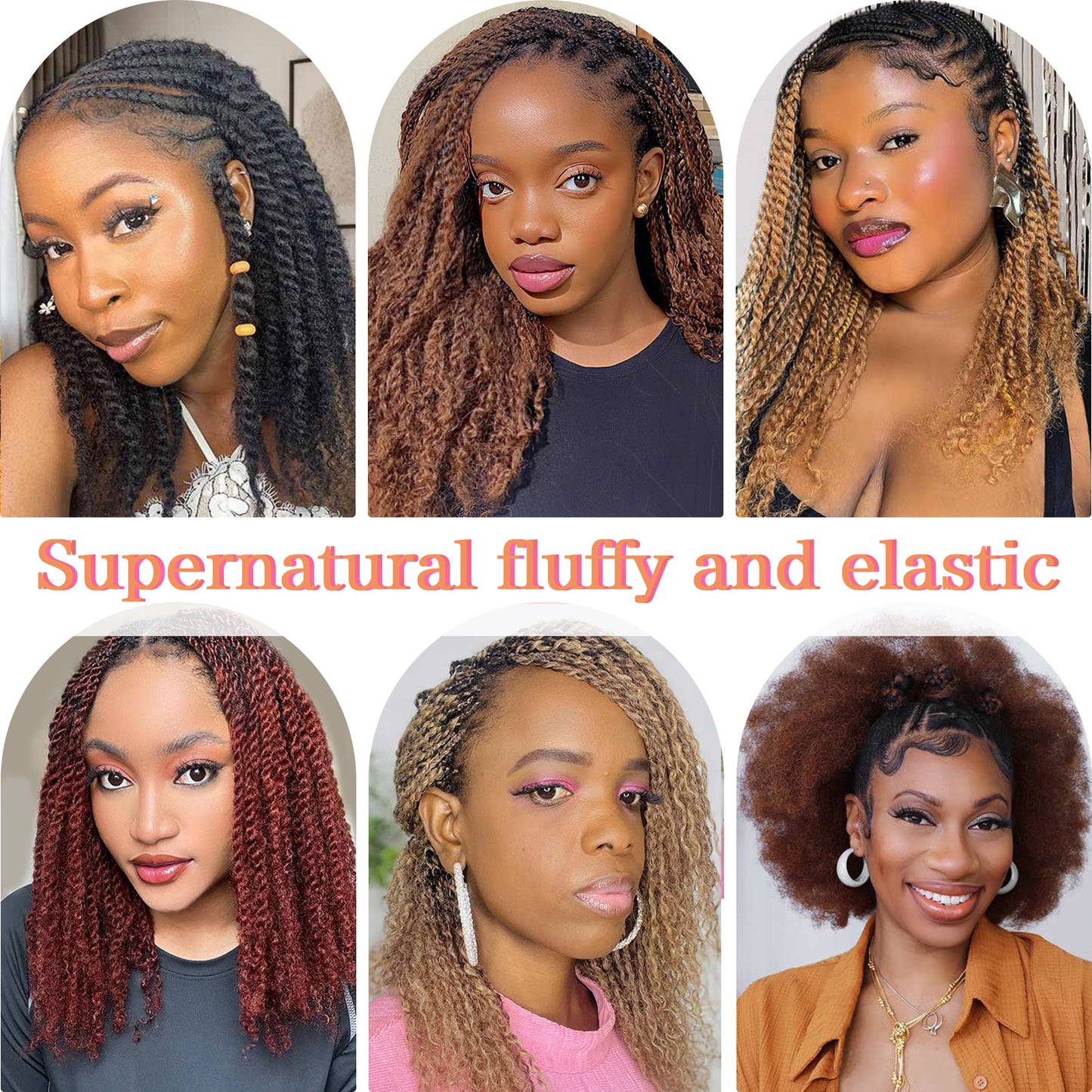 Maelove 3 In 1 Afro Kinky Bulk Three Colors #4/30/27 Human Hair For Braiding Dreadlock Hair