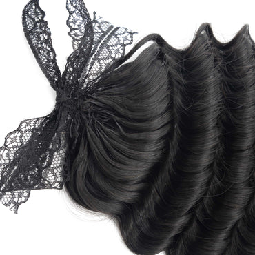 Hot Sale Loose Curly Pre Looped Can Be Dyed Crochet Hair 100% Human Hair Crochet Hair Extensions