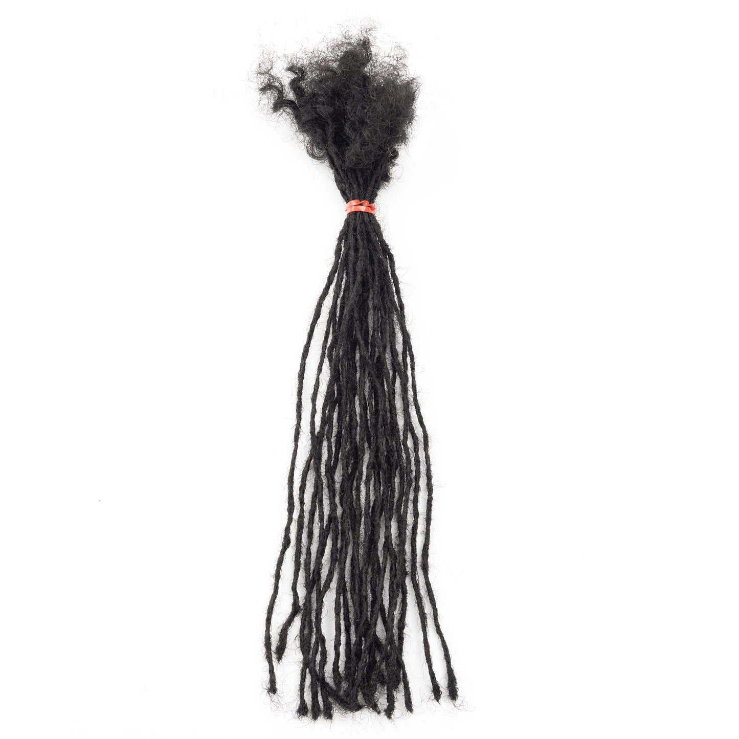 20Strands/pack Small Size Locs Extensions Interlocs Dreadlocks Extensions 100% Human Hair Handmade for Blackwoman