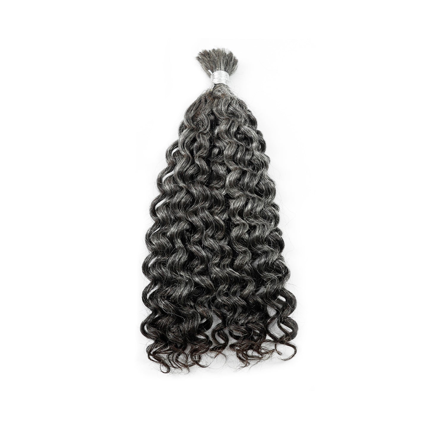 100g/pack Water Wave Bulk Human Brazilian Hair Bundles No Weft for Boho Braids
