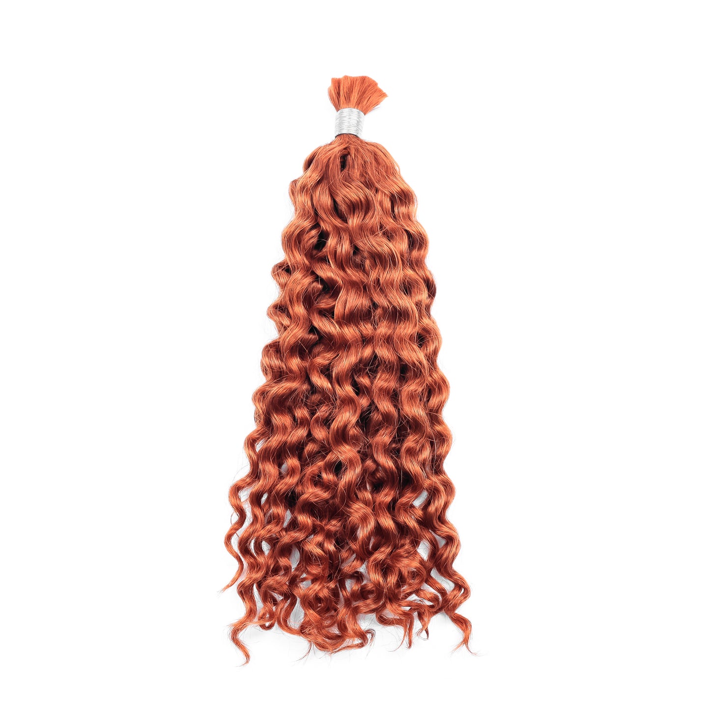 100g/pack Water Wave Bulk Human Brazilian Hair Bundles No Weft for Boho Braids