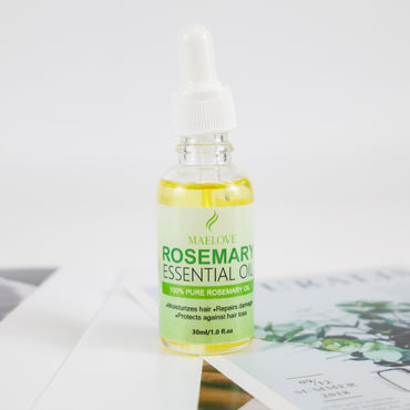 Maelove 30ml Organic Hair Growth Oil 100% Pure Natural Rosemary Essential Oil