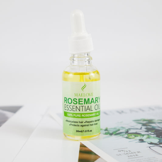 Maelove 30ml Organic Hair Growth Oil 100% Pure Natural Rosemary Essential Oil
