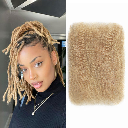Maelove Highlights Multi Color Pre-Stretched Afro kinky Bulk For Braiding Dreadlock Hair