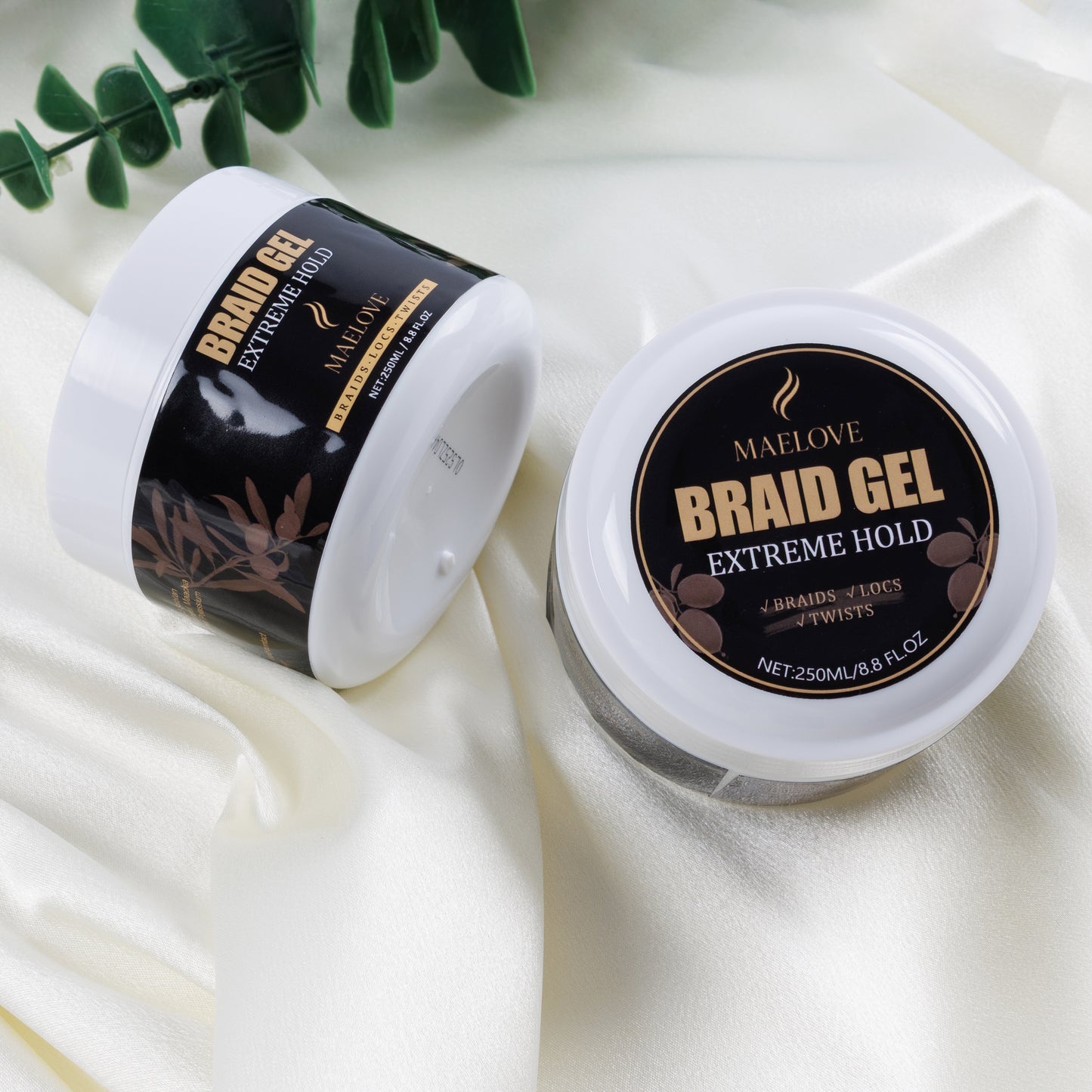 Hot-Selling Braided Gels Private Label Organic Natural Braided Gels Eco-Friendly Braided Gels For Women For Extra Hair Keeping