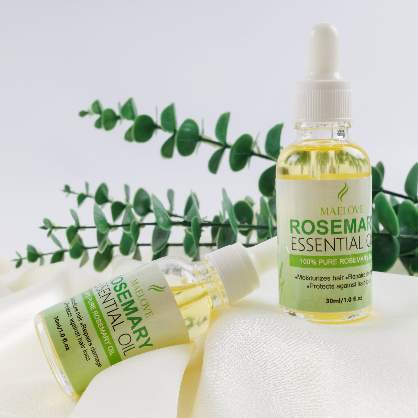 Maelove 30ml Organic Hair Growth Oil 100% Pure Natural Rosemary Essential Oil