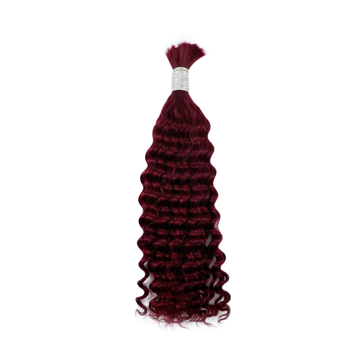 100g/bundles High Quality Deep Wave Human Hair Bundles 100% Human Hair Extension Curly Bundles for Braiding Boho Style
